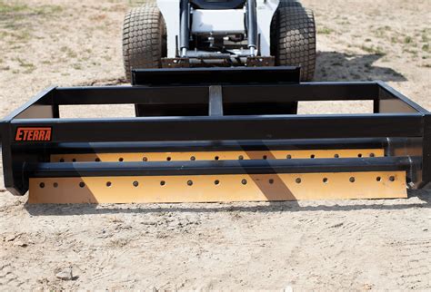 grader skid steer box blade|grader attachment for skid loaders.